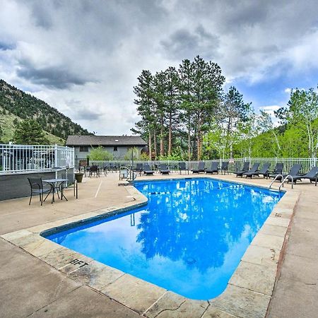 Estes Park Condo Rental Balcony With River Views! Exterior foto